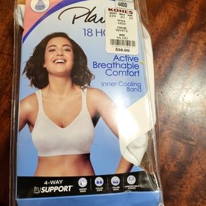 Extra 25% off Sale - Playtex Bras with Inner Cooling Band in 44DD - set of 4